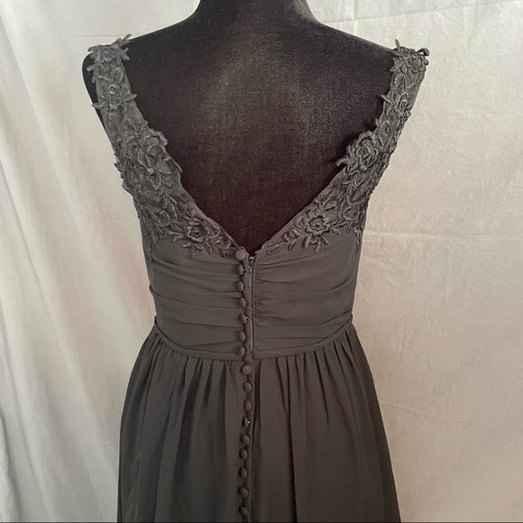 Alfred Angelo black formal dress.  Black size 6 NWT - Picture 3 of 10